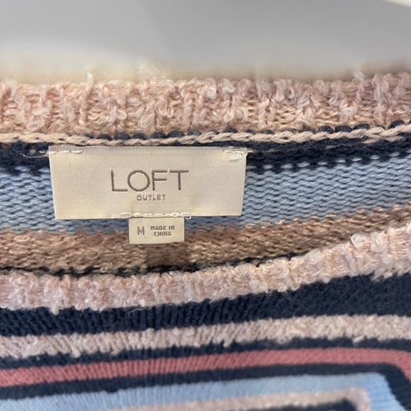 LOFT multicolor sweater - Picture 2 of 3
